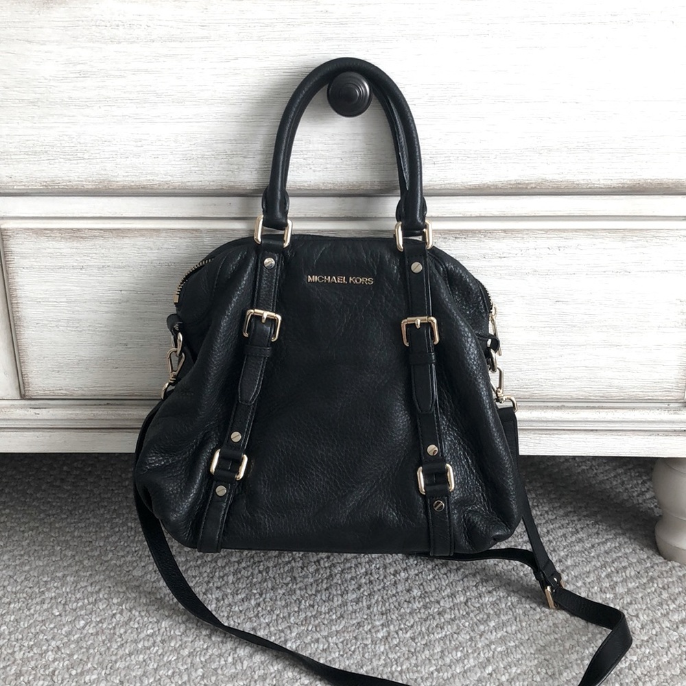 Michael Kors leather satchel